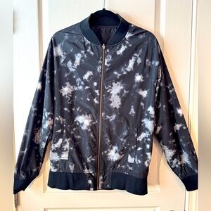 Jackson Reversible Lightweight Bomber Jacket! Pockets on both sides - size M -